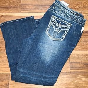 Vigoss Plus Size Boot Cut Jeans.  Size 24. 32 Length.  NWT